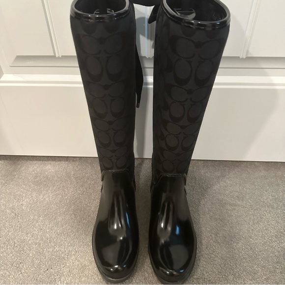 Coach Rain Boots - Picture 2 of 7
